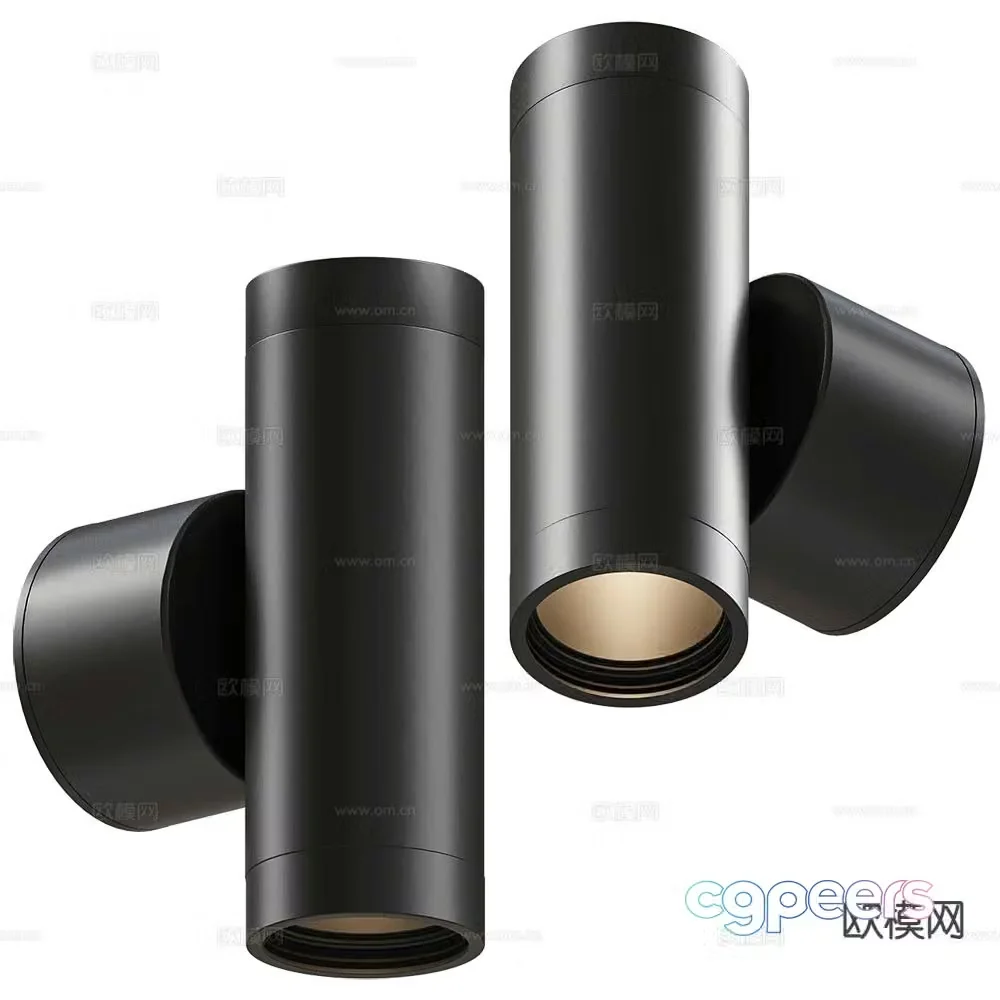 Nemo surface mounted spotlight downlight 3d model