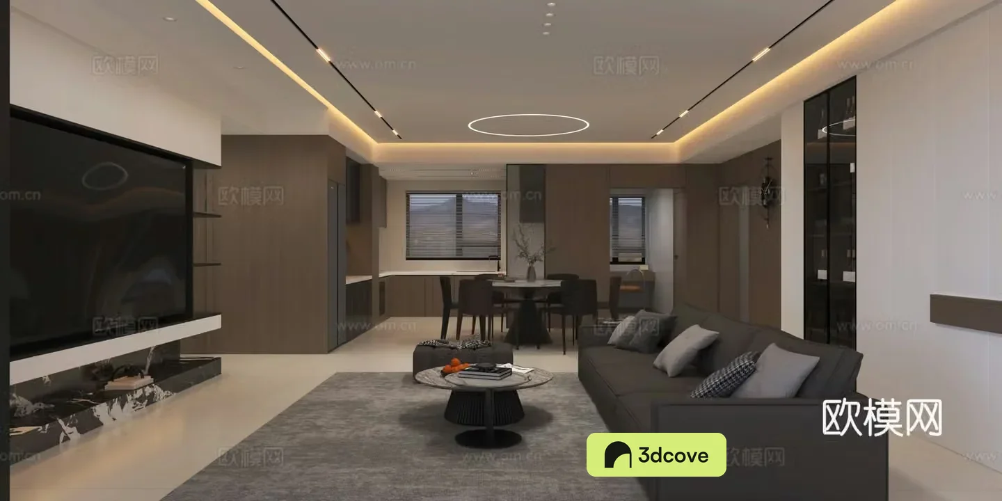 Modern Italian dining room