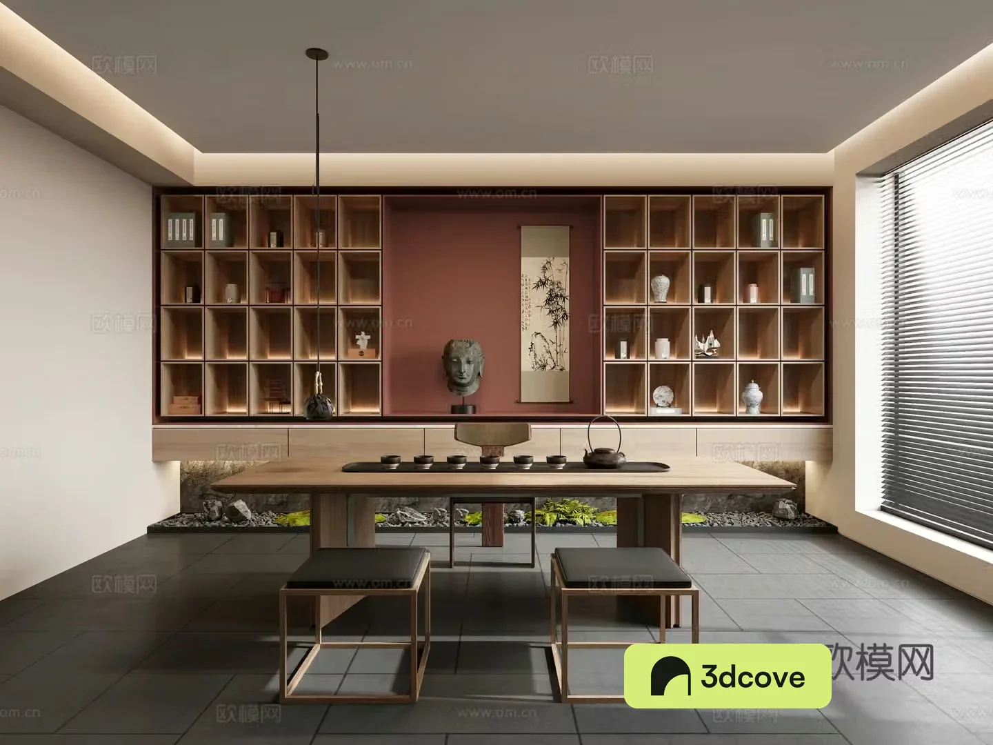 New Chinese tea room