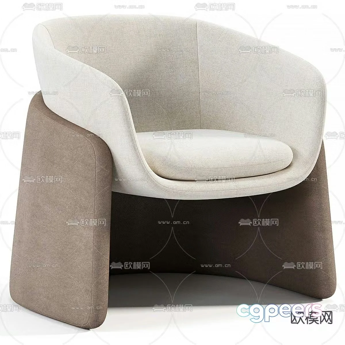 Sofa chair leisure chair armchair 3d model