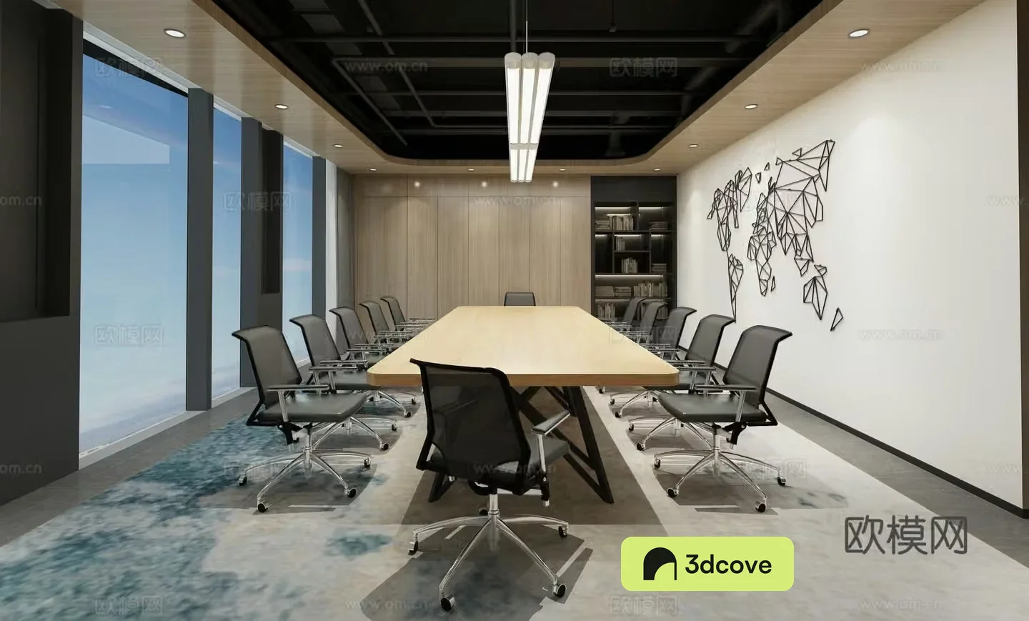 Modern conference room