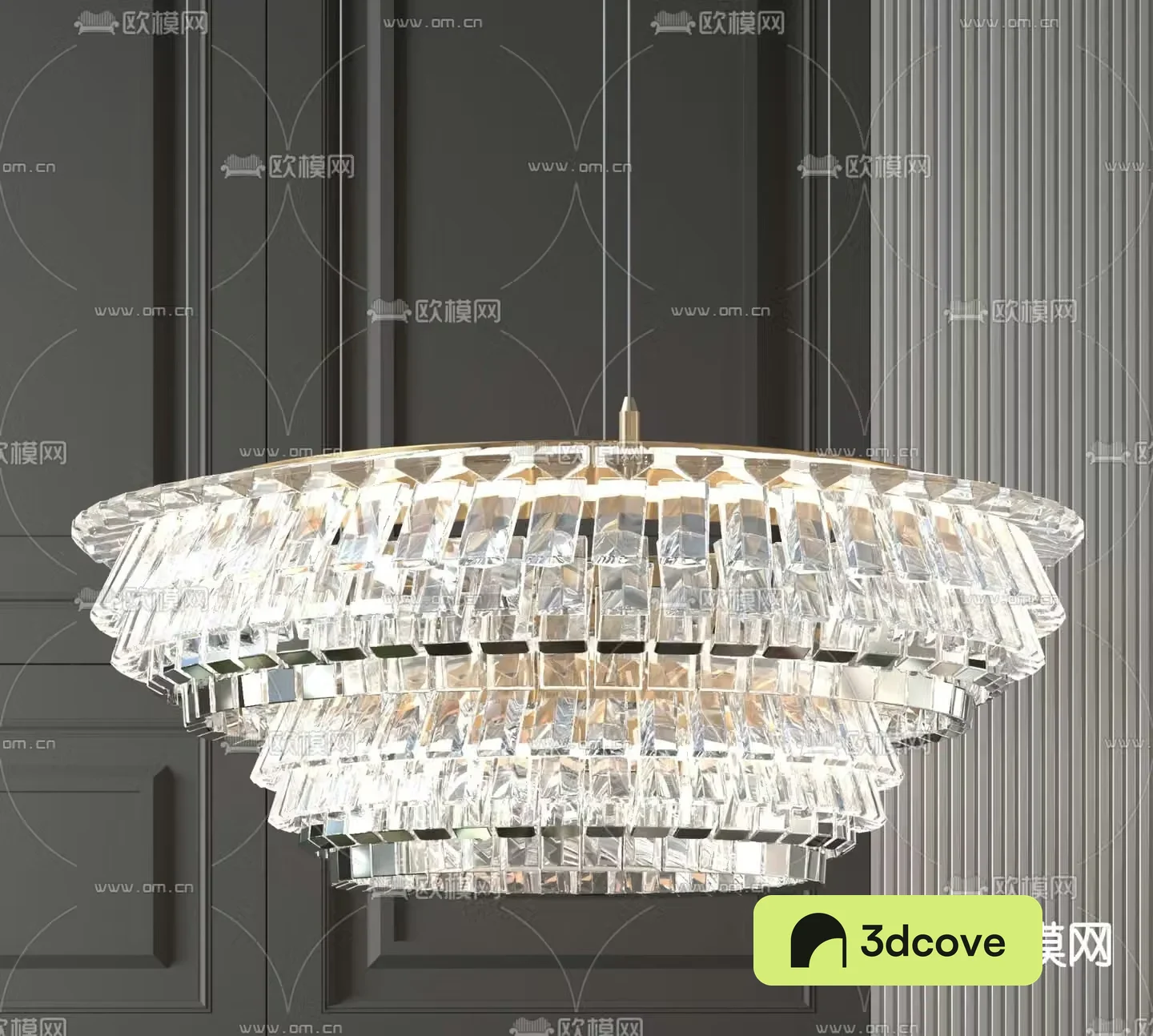 Crystal chandelier lobby chandelier