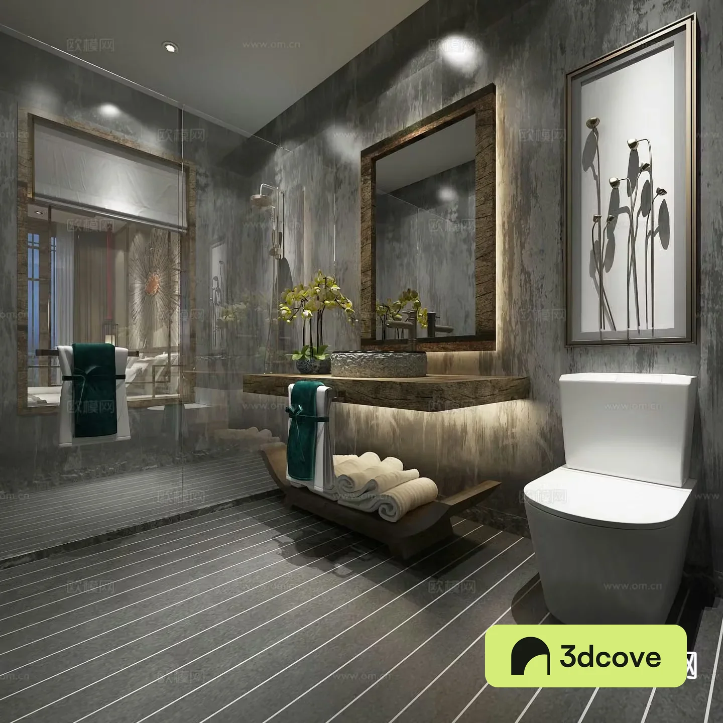 New Chinese style bathroom