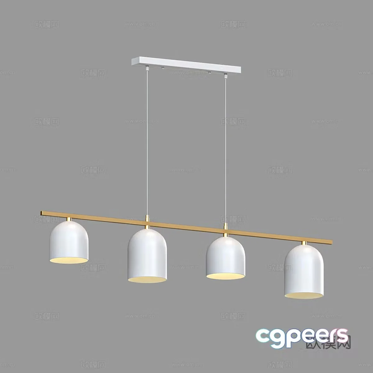 Nordic simple chandelier chandelier simple chandelier living room chandelier dining chandelier 3d model