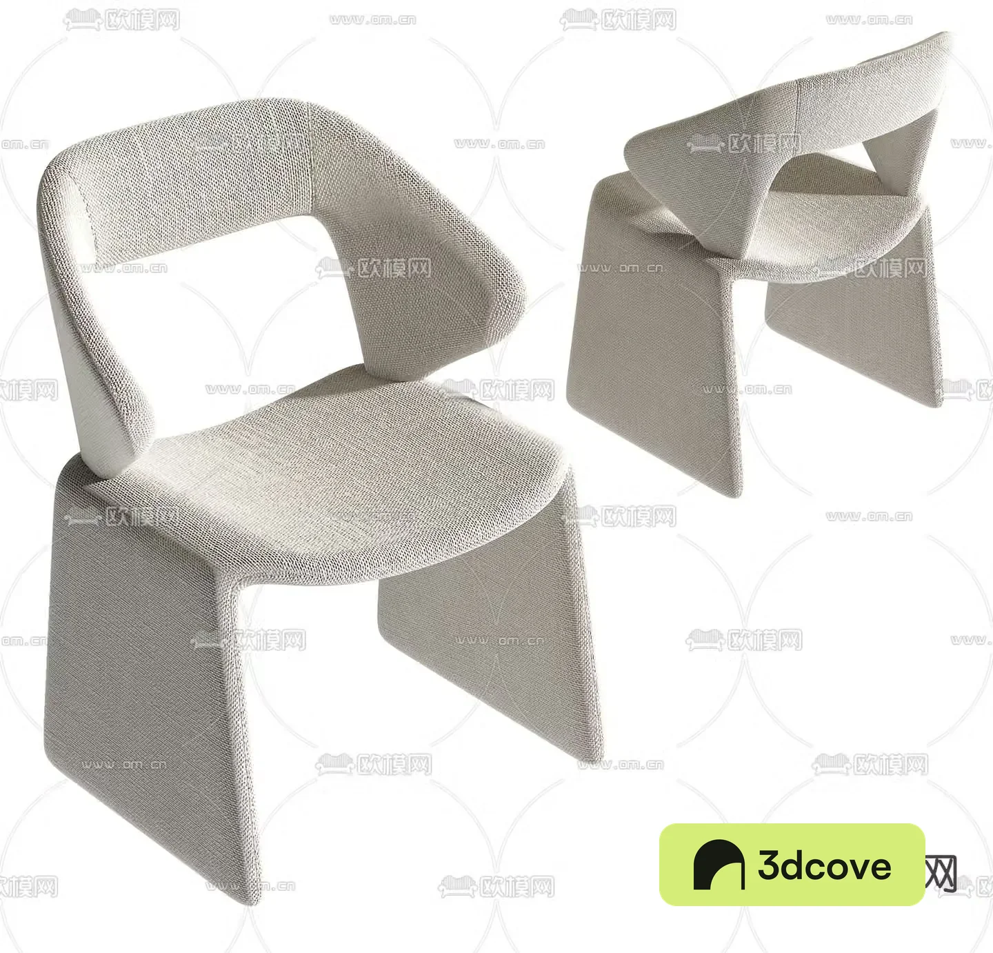 Modern single chair sofa chair dining chair
