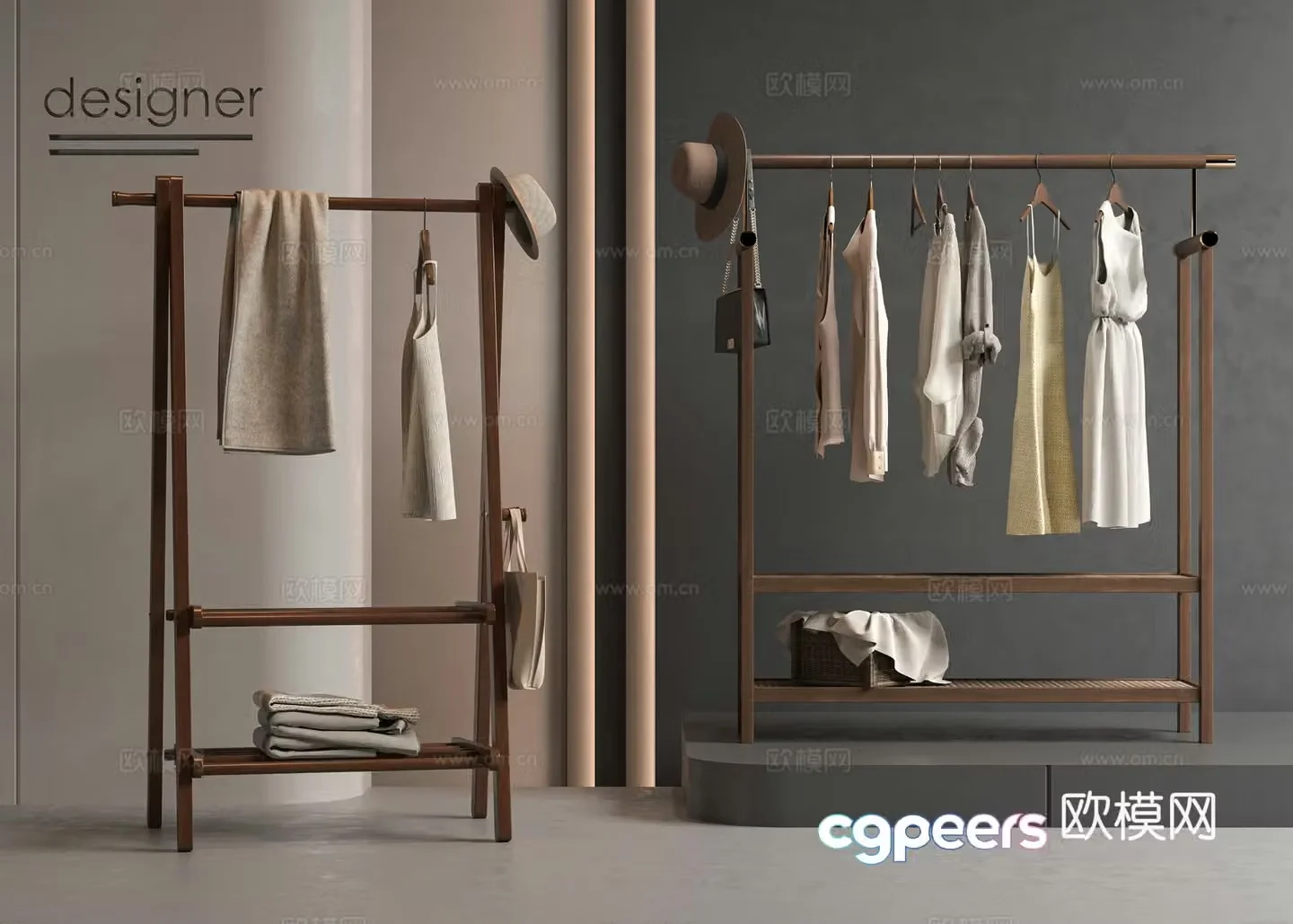 Modern hanger 3d model