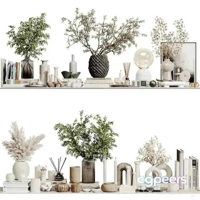 3ds Max Free – decorative set 154