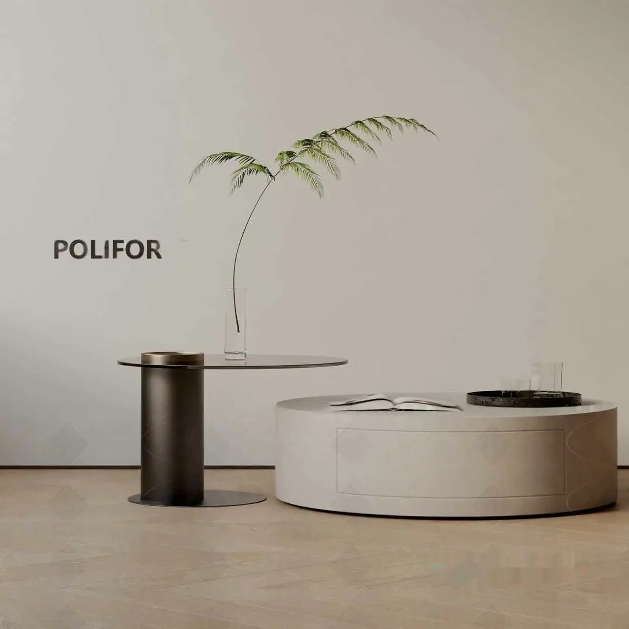 Modern Minimalist Interior Design 3D Model – 8273 – VRAY Render