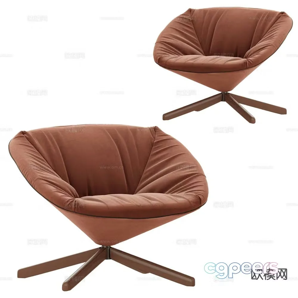 Sancal Italian lounge chair 3d model