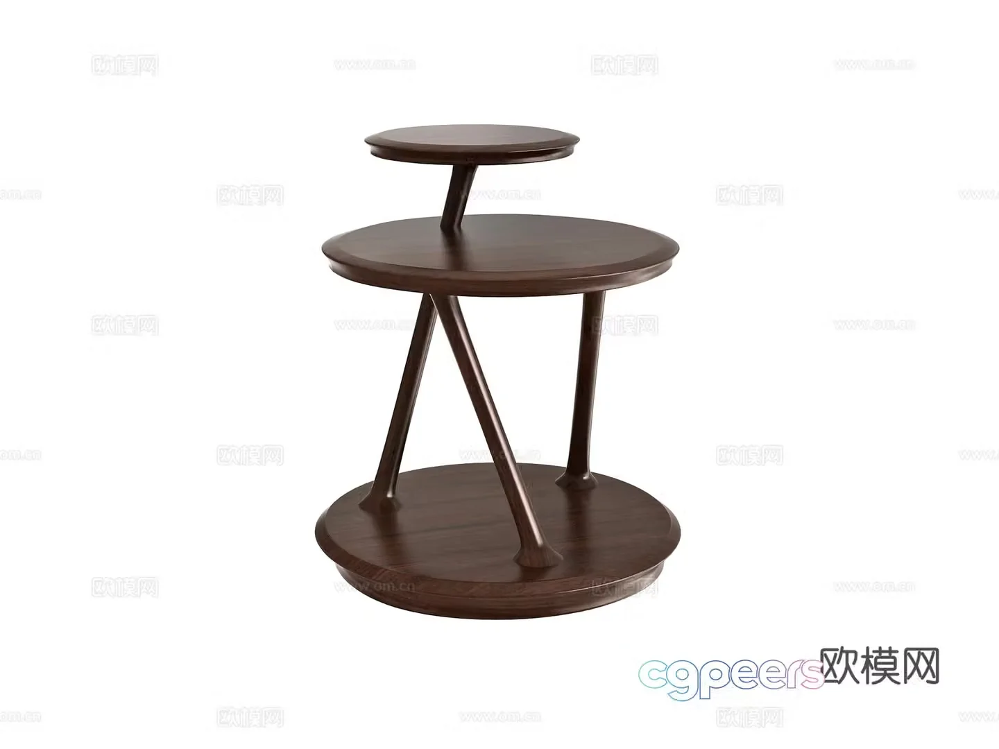 Modern casual table corner table side table 3d model