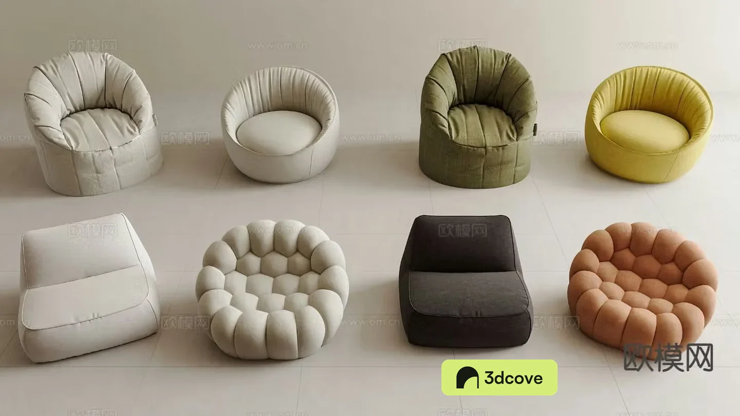 Modern lazy sofa leisure sofa