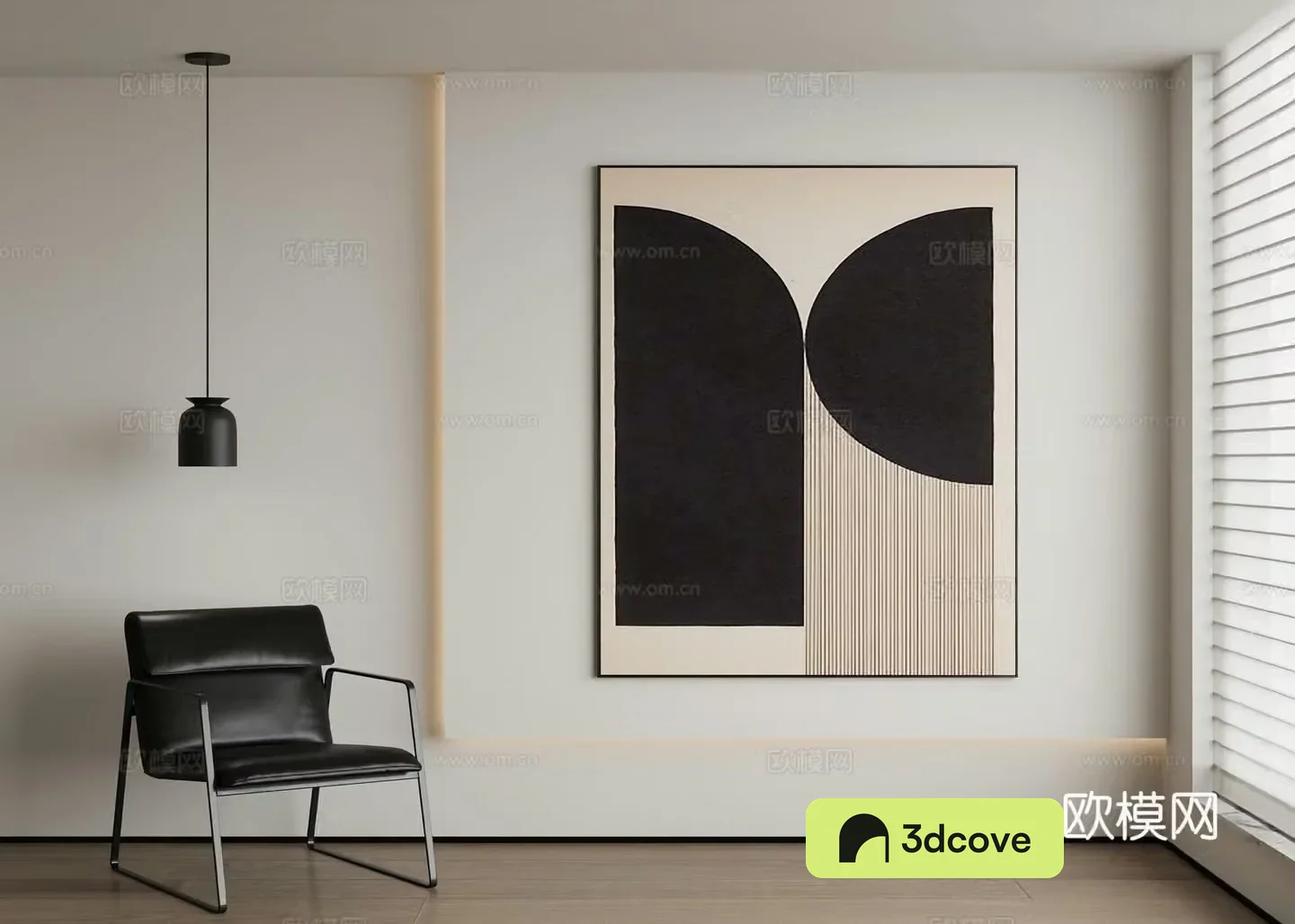 Modern abstract painting decorative painting