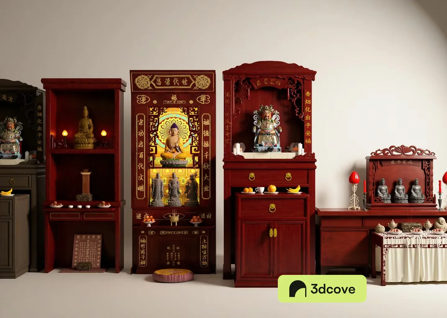 A Collection Of Chinese-Style Furniture