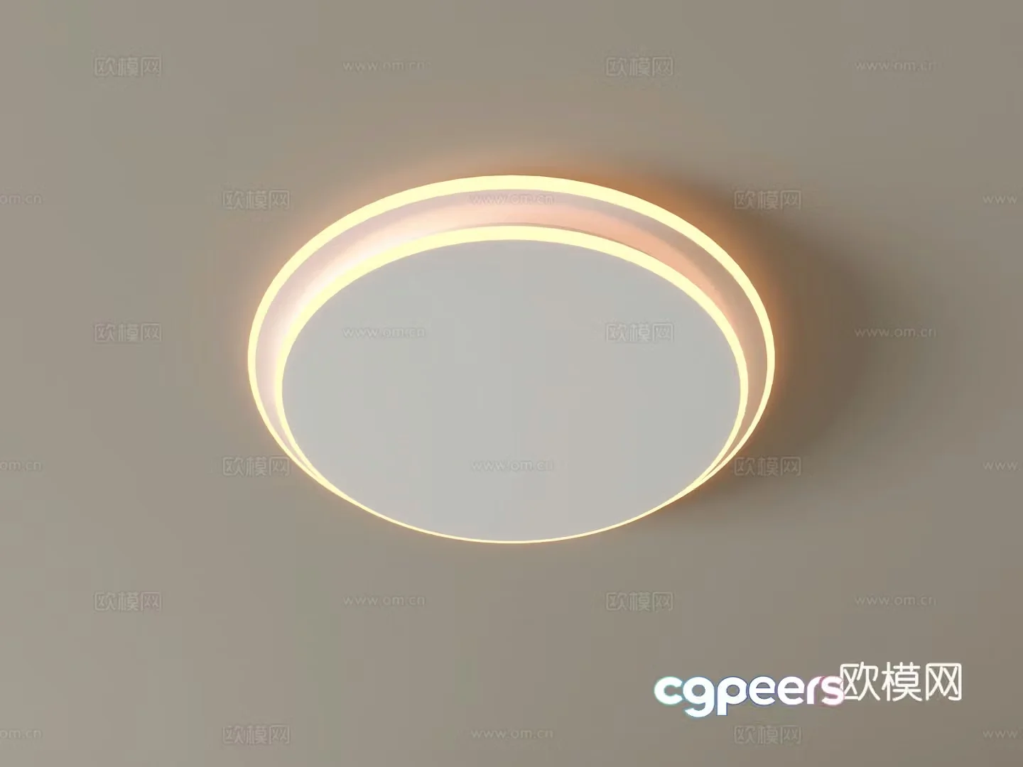Modern ceiling lamp Geometric ceiling lamp Bedroom lamp Artistic shaped lamp Fashion living room lamp 3D model