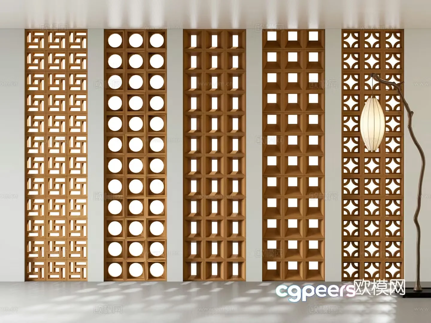 Red brick Cement brick partition Hollow brick partition Hollow cement brick partition Hollow cement brick 3D model