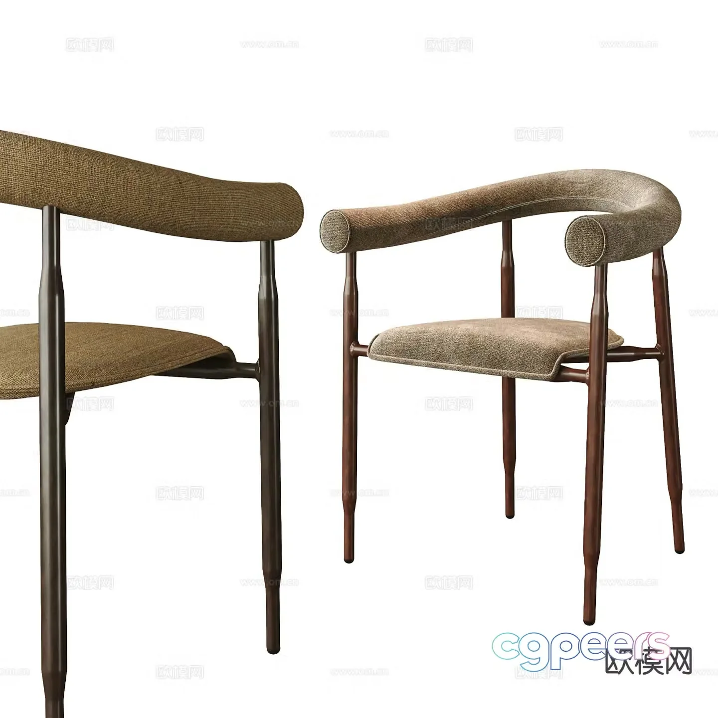 Modern lounge chair 3d model