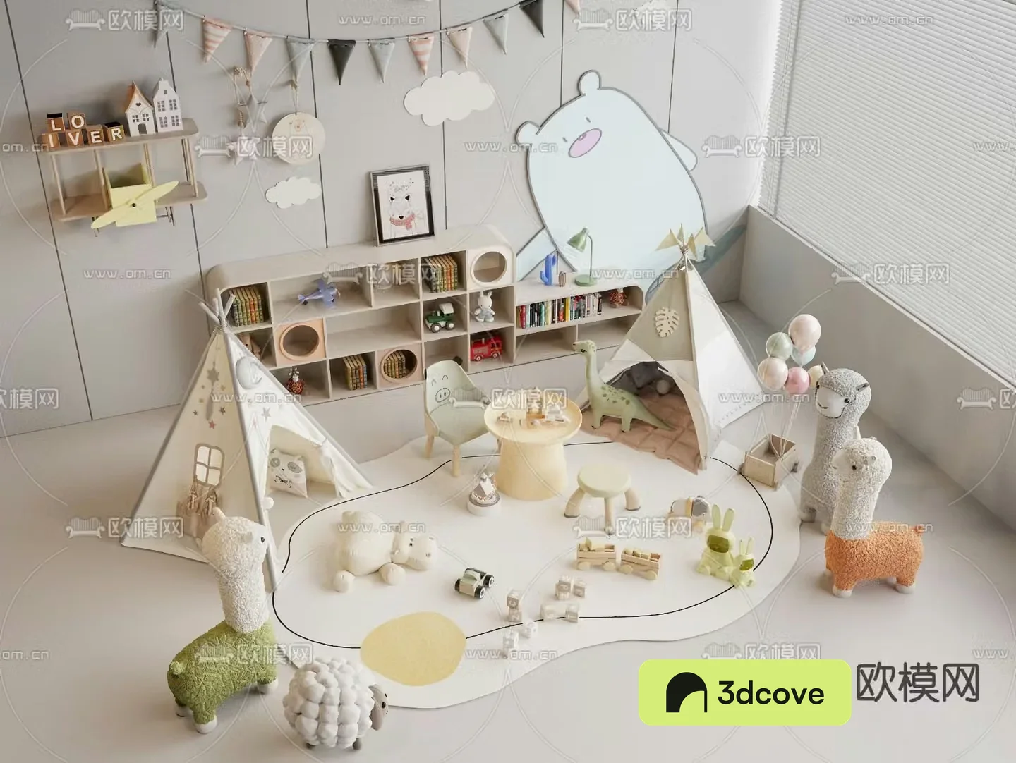 Children’s toy area