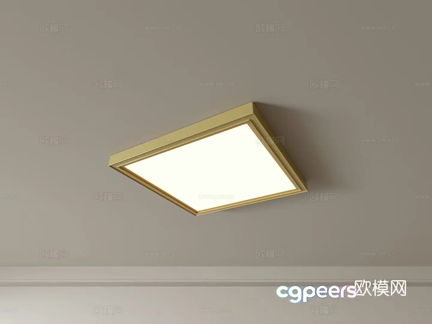 Modern ceiling lamp Geometric ceiling lamp Bedroom lamp Artistic shaped lamp Fashion living room lamp 3D model