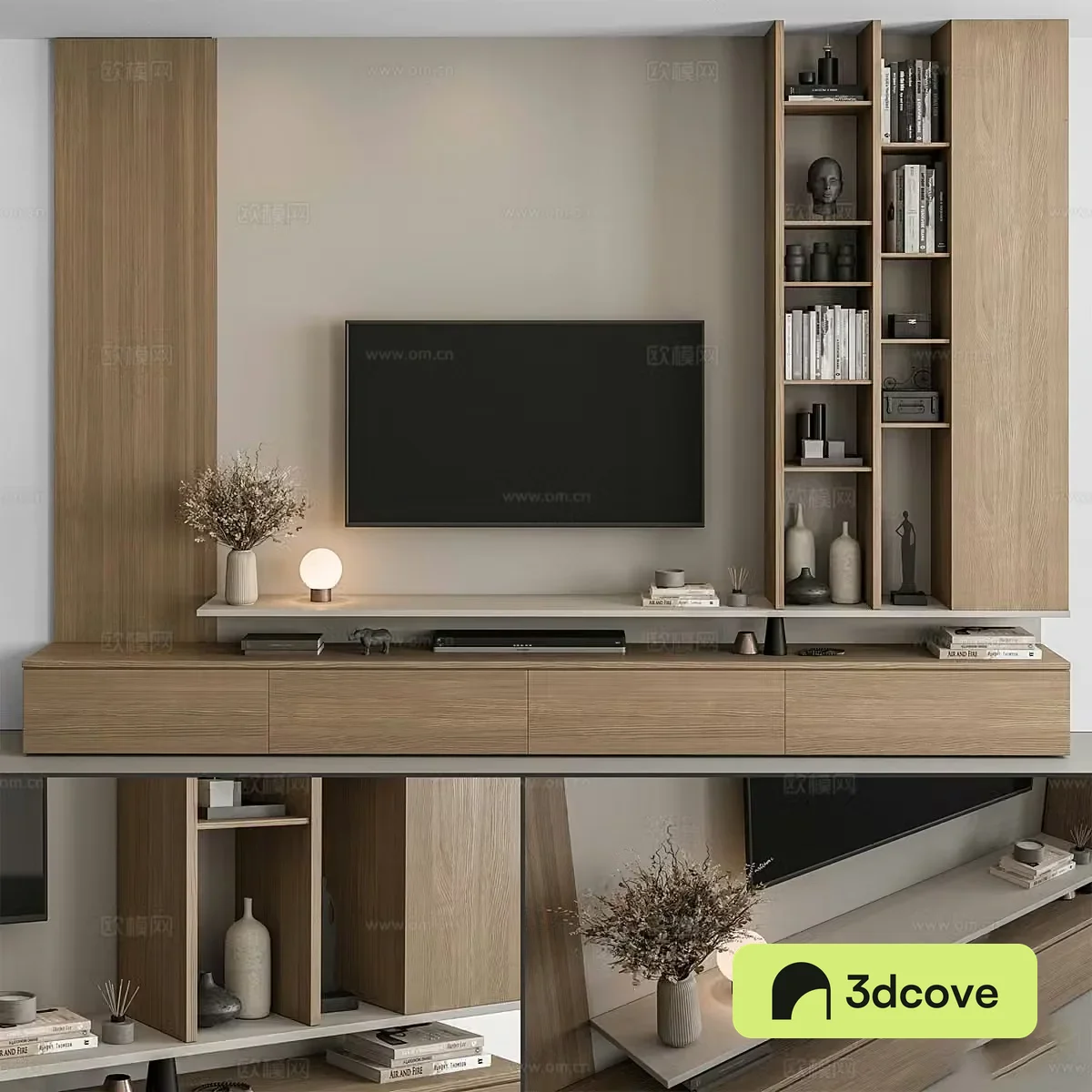 New Chinese TV background wall