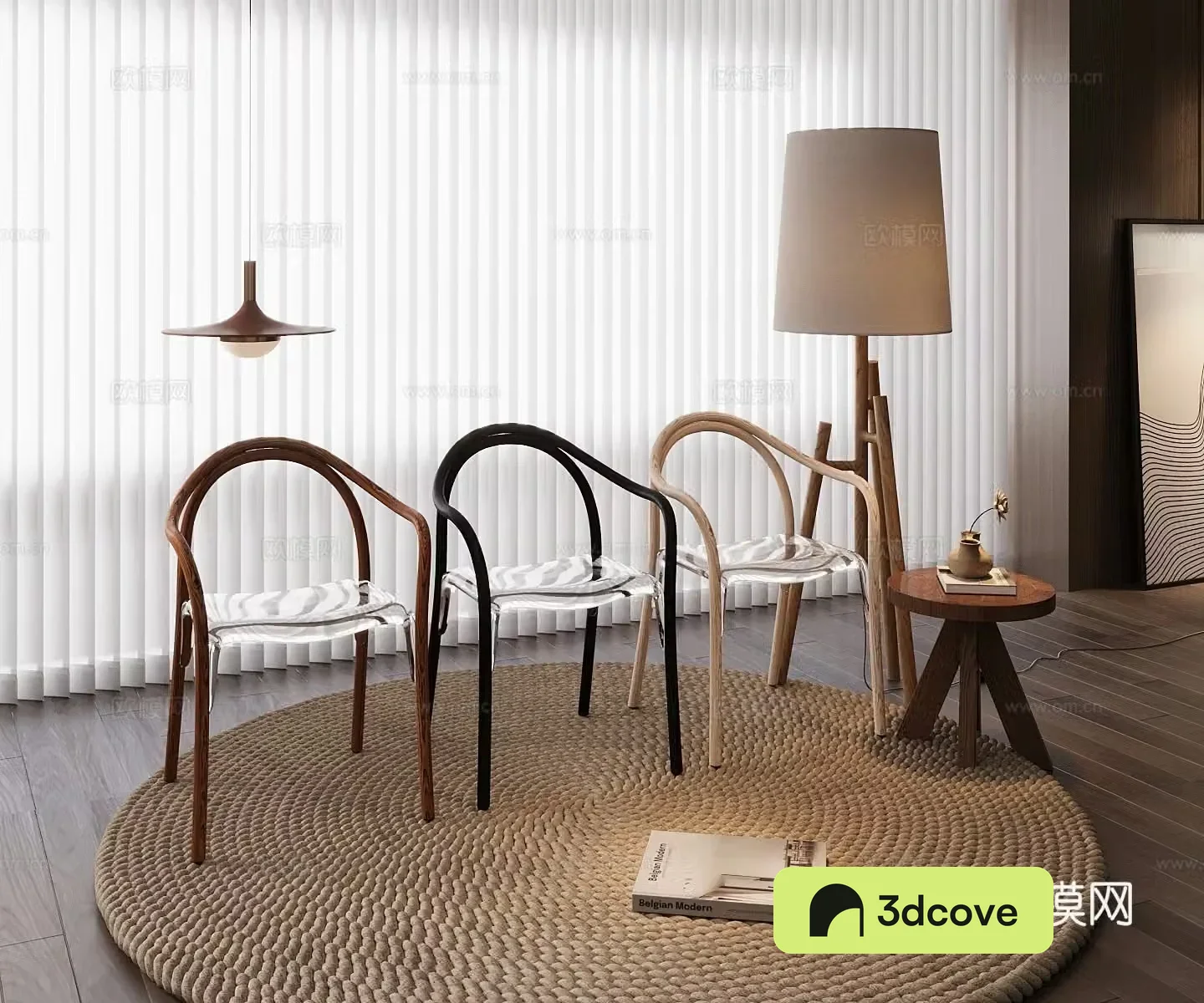 Modern single chair