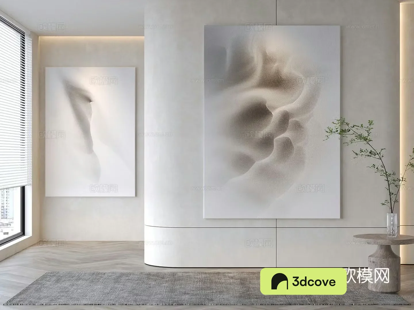 Modern decorative painting Texture painting Abstract painting