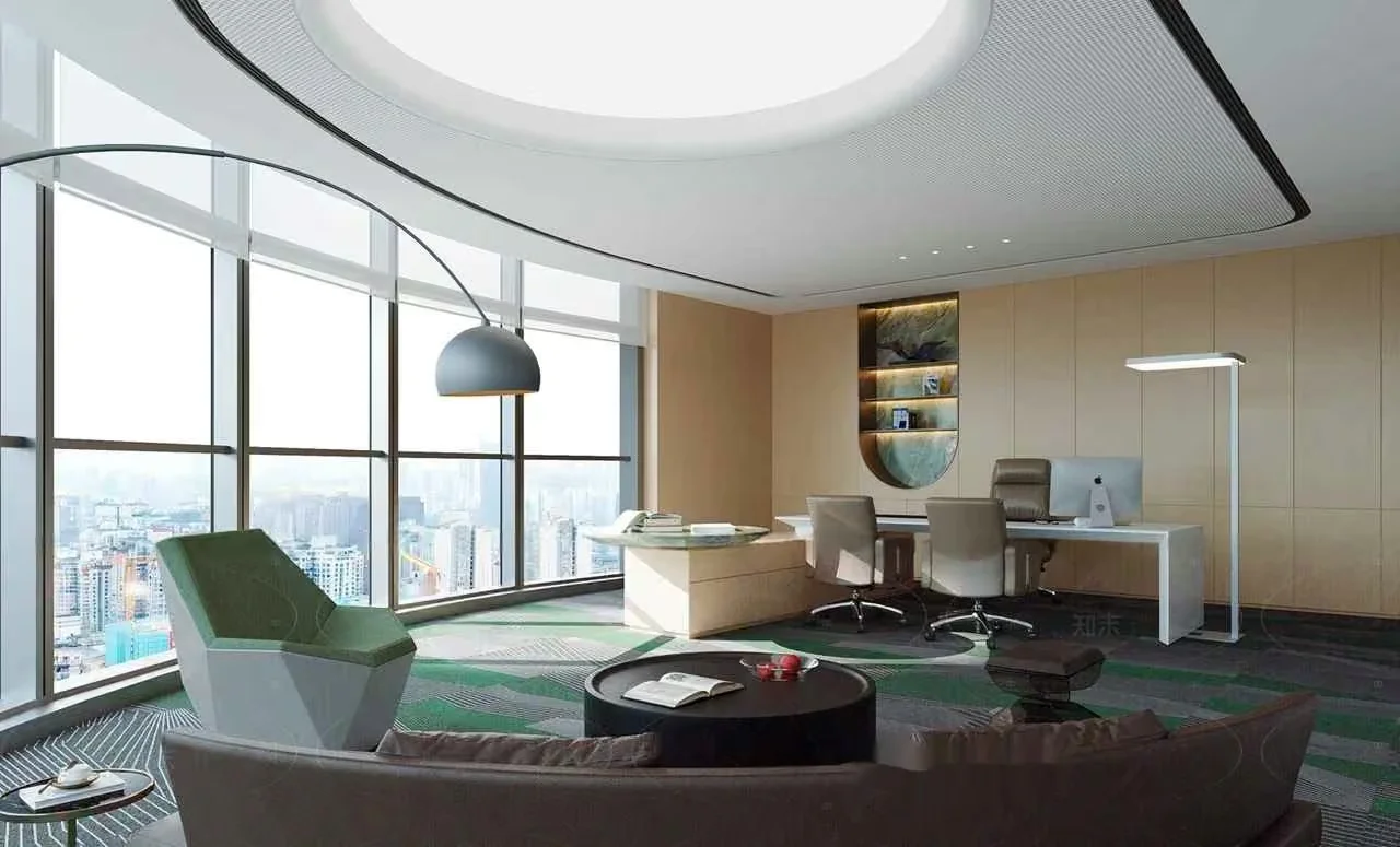 Modern Office Space 3D Model – 12834 – CORONA Render