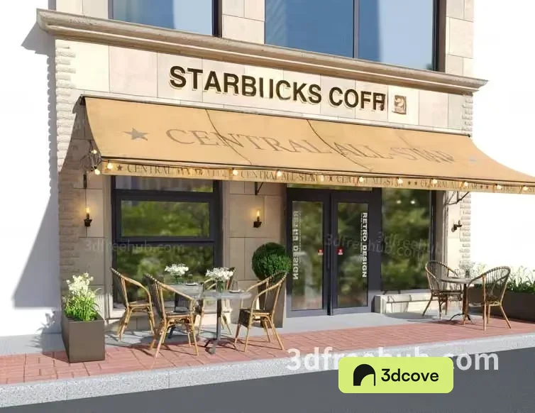 A Starbucks Coffee Shop