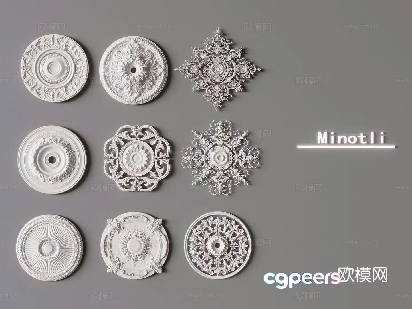Gypsum carving 3d model