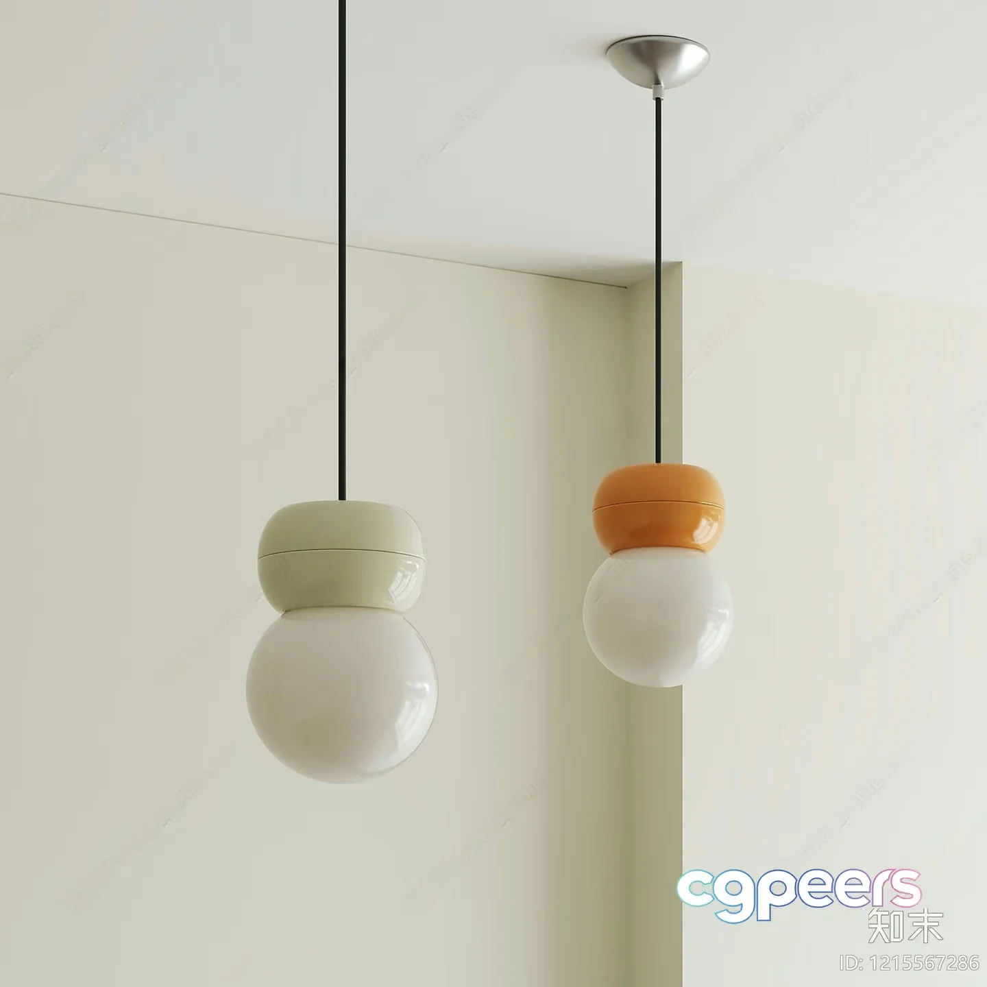 Modern Light Fixtures 3D Model – 9974 – VRAY Render