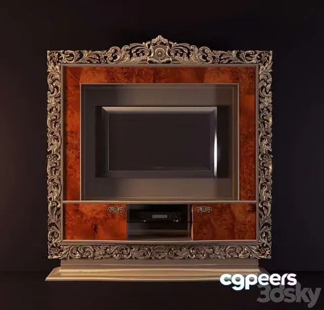 3ds Max Free – Cappelletti Panel for TV Pasha