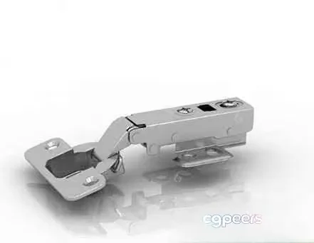 Metal Hinge 3D Model – 15930 – VRAY Render