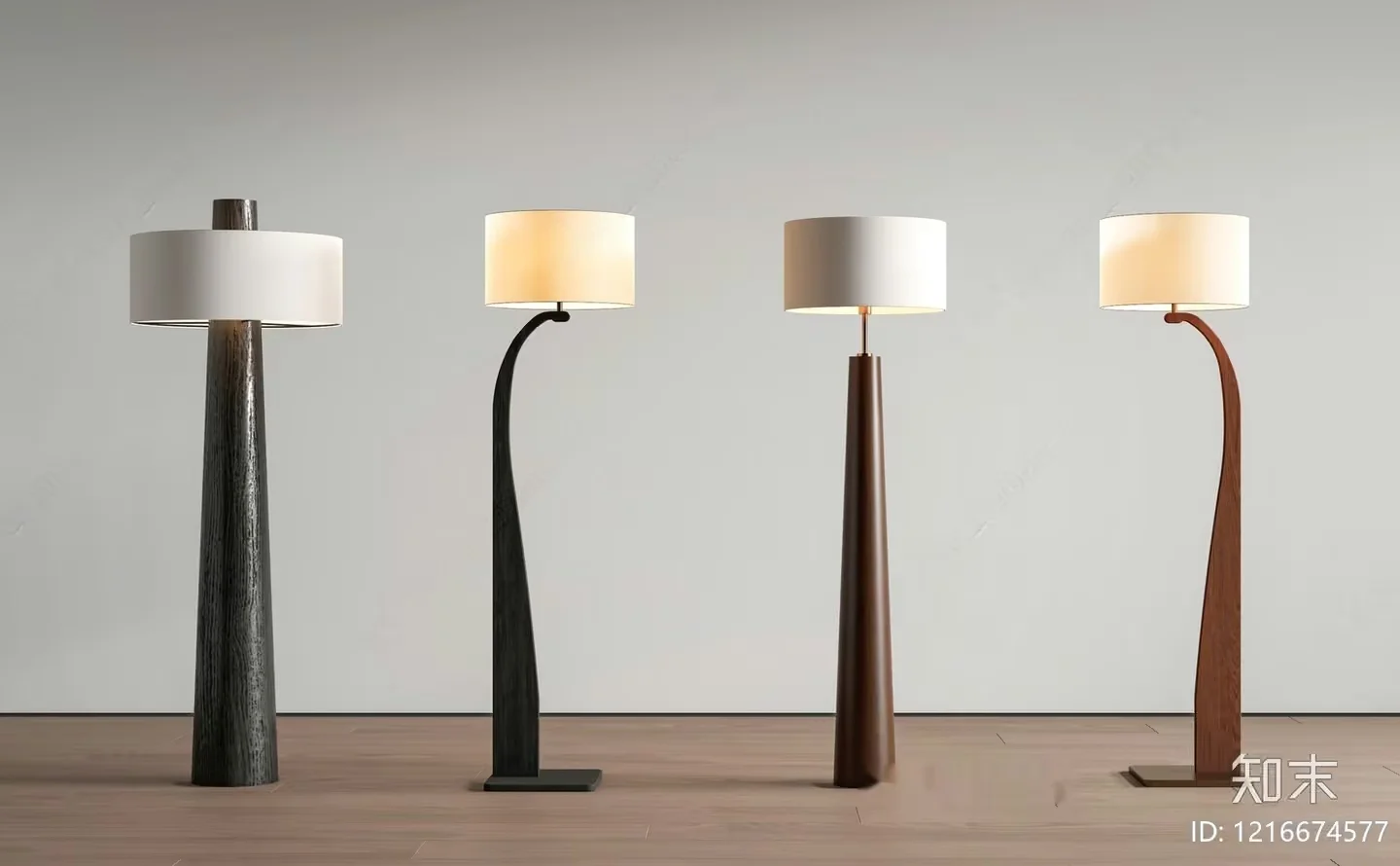 Floor Lamps 3D Model – 15611 – VRAY Render