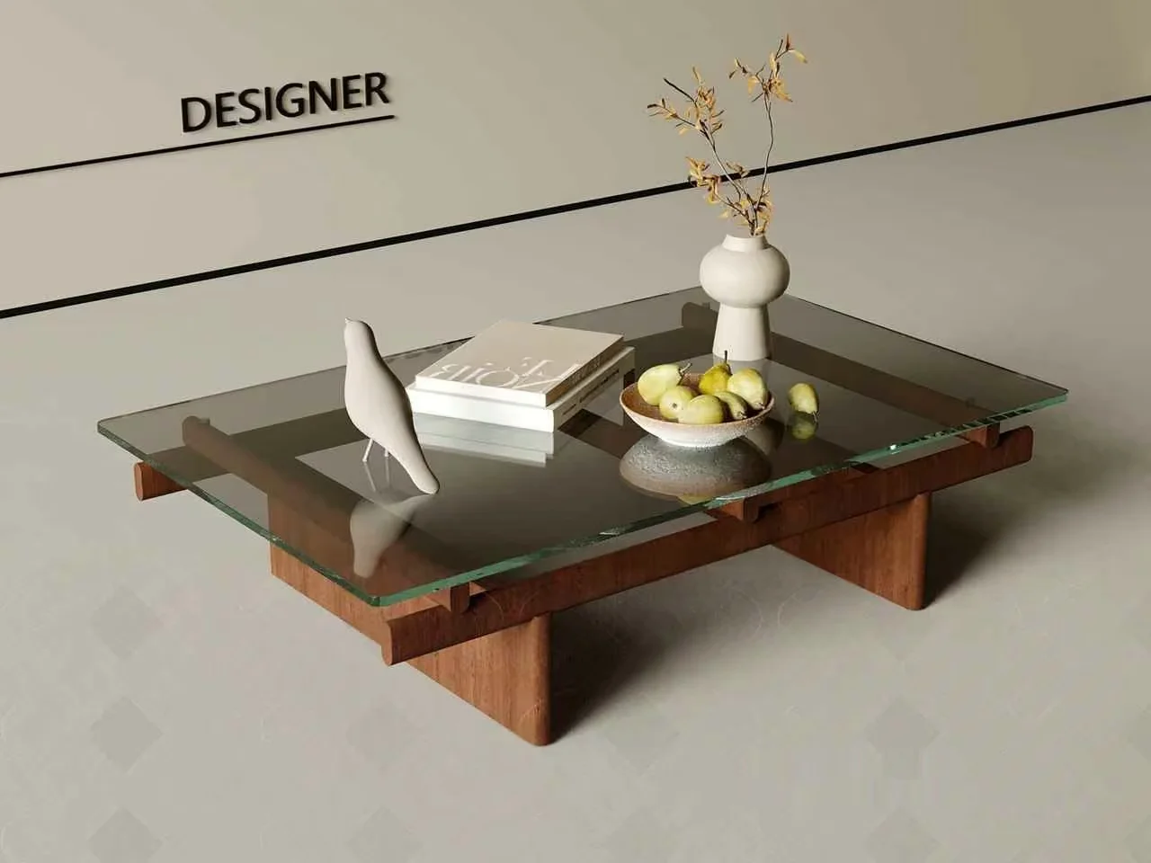 Modern Coffee Table 3D Model – 16824 – VRAY Render