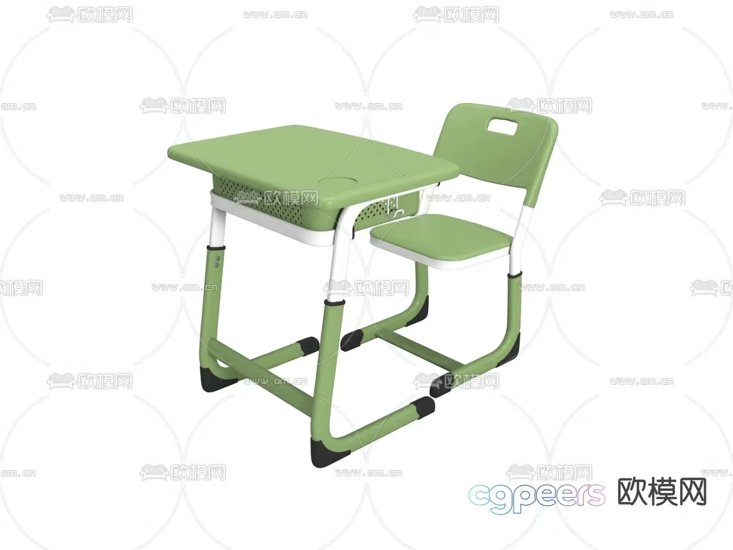 Children’s learning chair 3d model