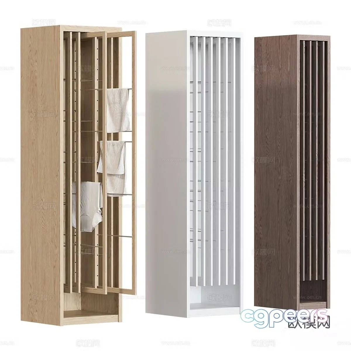 Holding rack towel rack drying rack 3D model