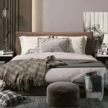 Cozy Bedroom 3D Model – 18576 – VRAY Render