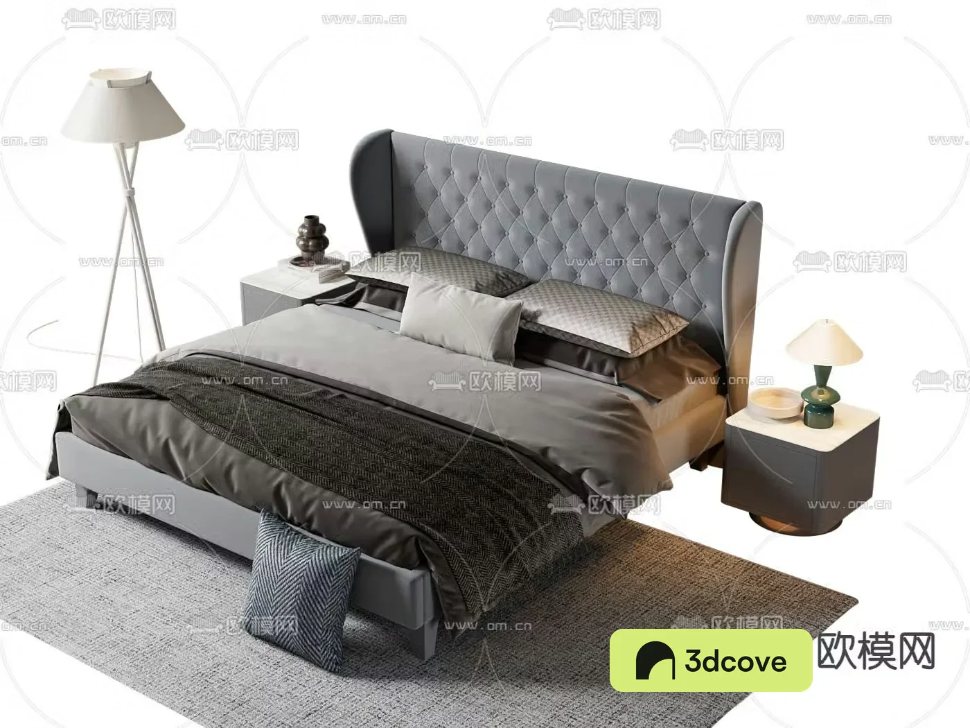 Italian double bed
