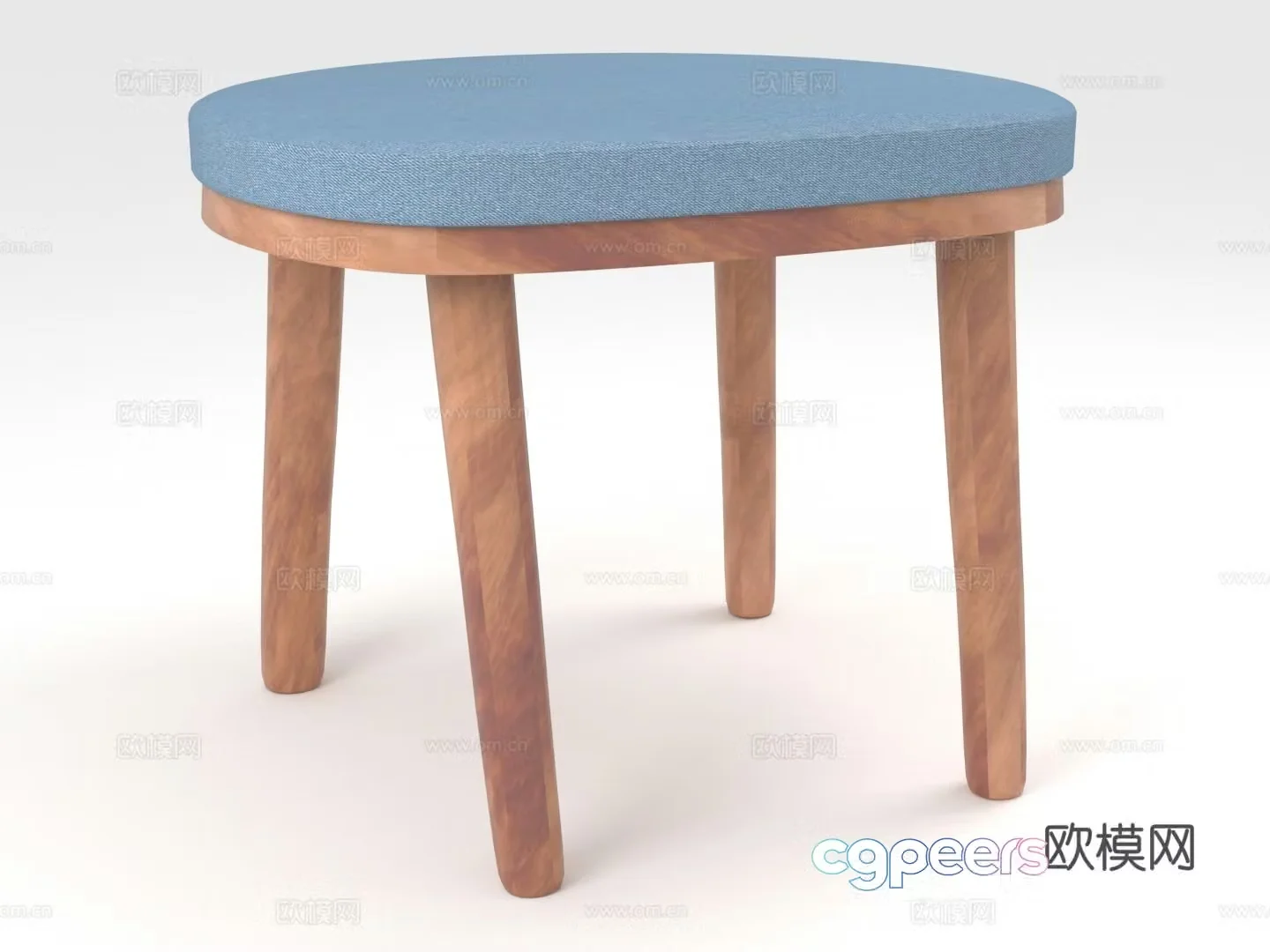 Stool Stool Wooden Stool 3D Model