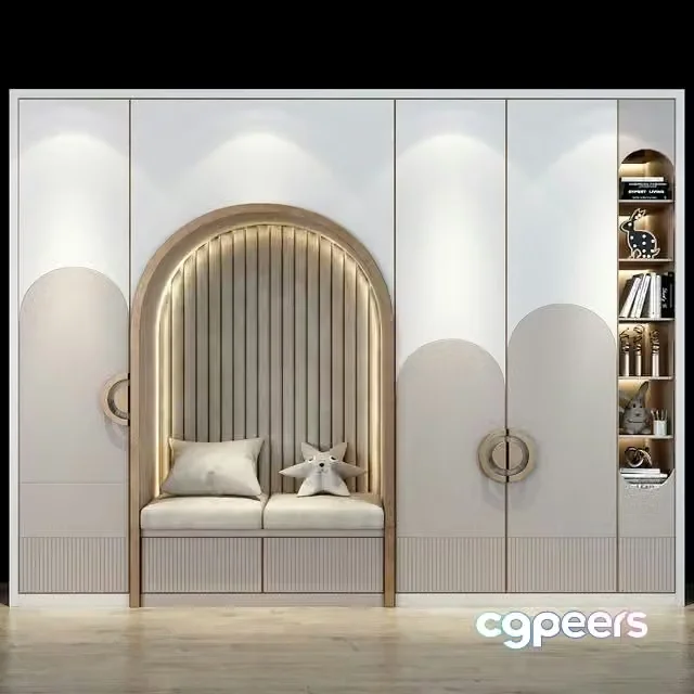 3ds Max Free – Furniture for a children 0299