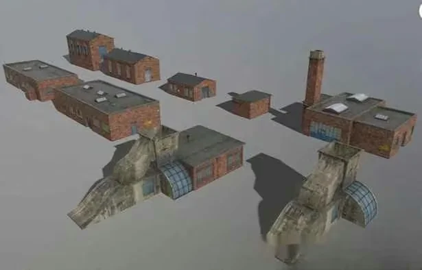 3D Building Models 3D Model – 13503 – VRAY Render