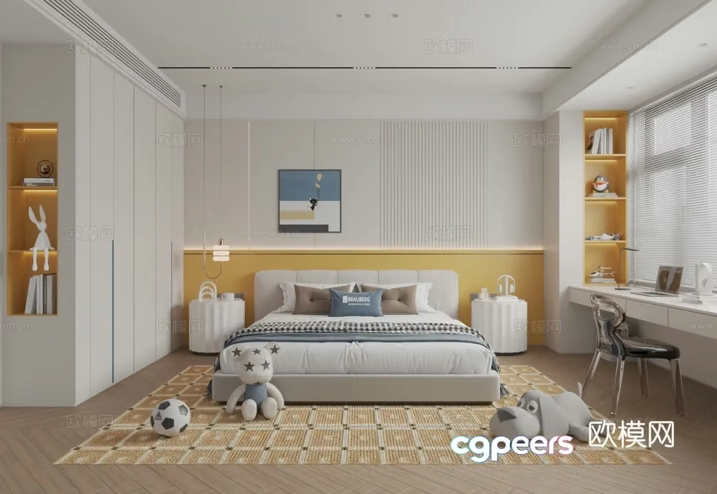 Dopamine Children’s Room 3D Model