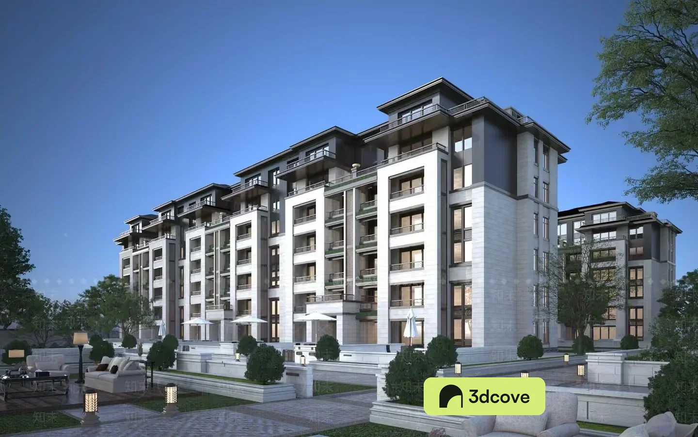 Large Apartment Building