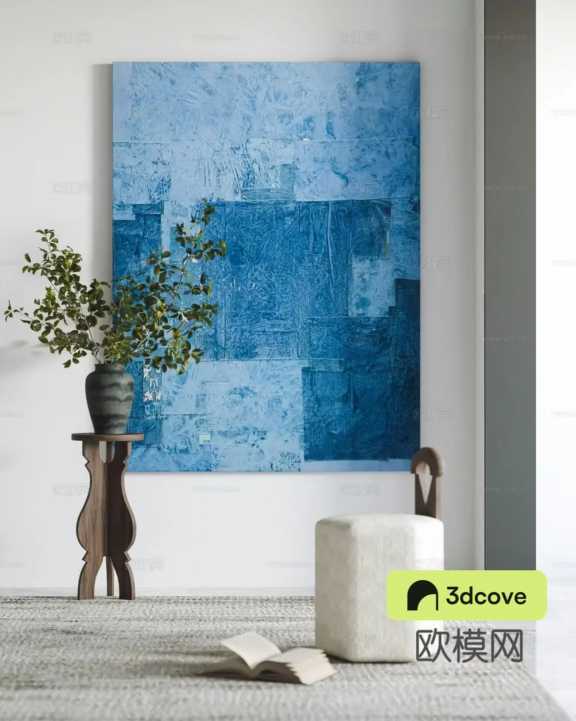Modern decorative paintings hanging paintings corners ornaments