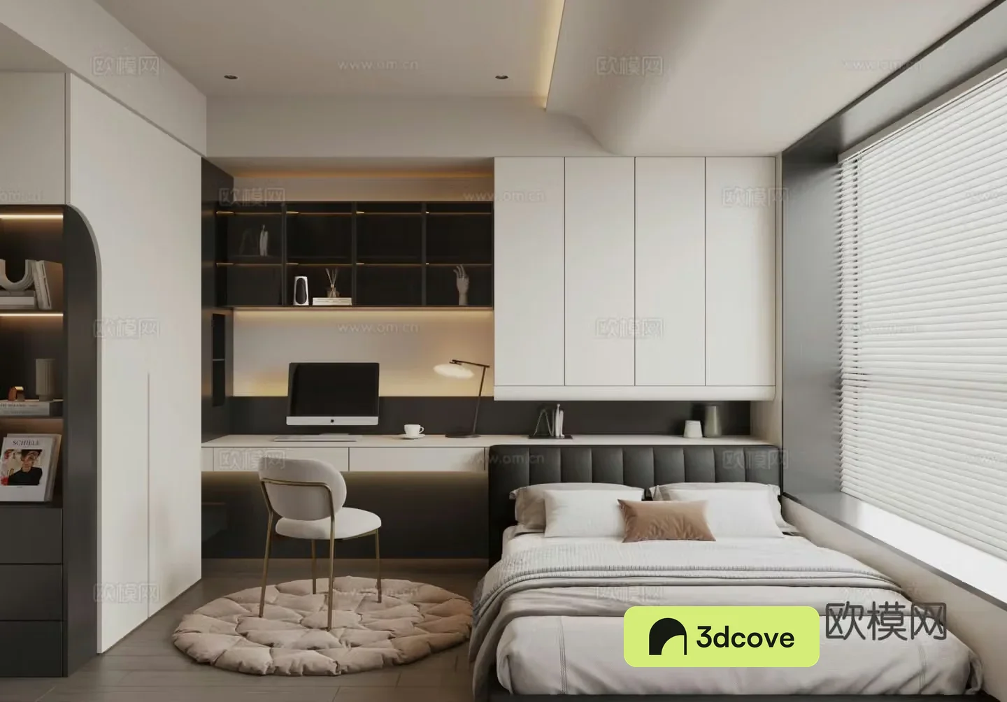 Modern tatami bedroom