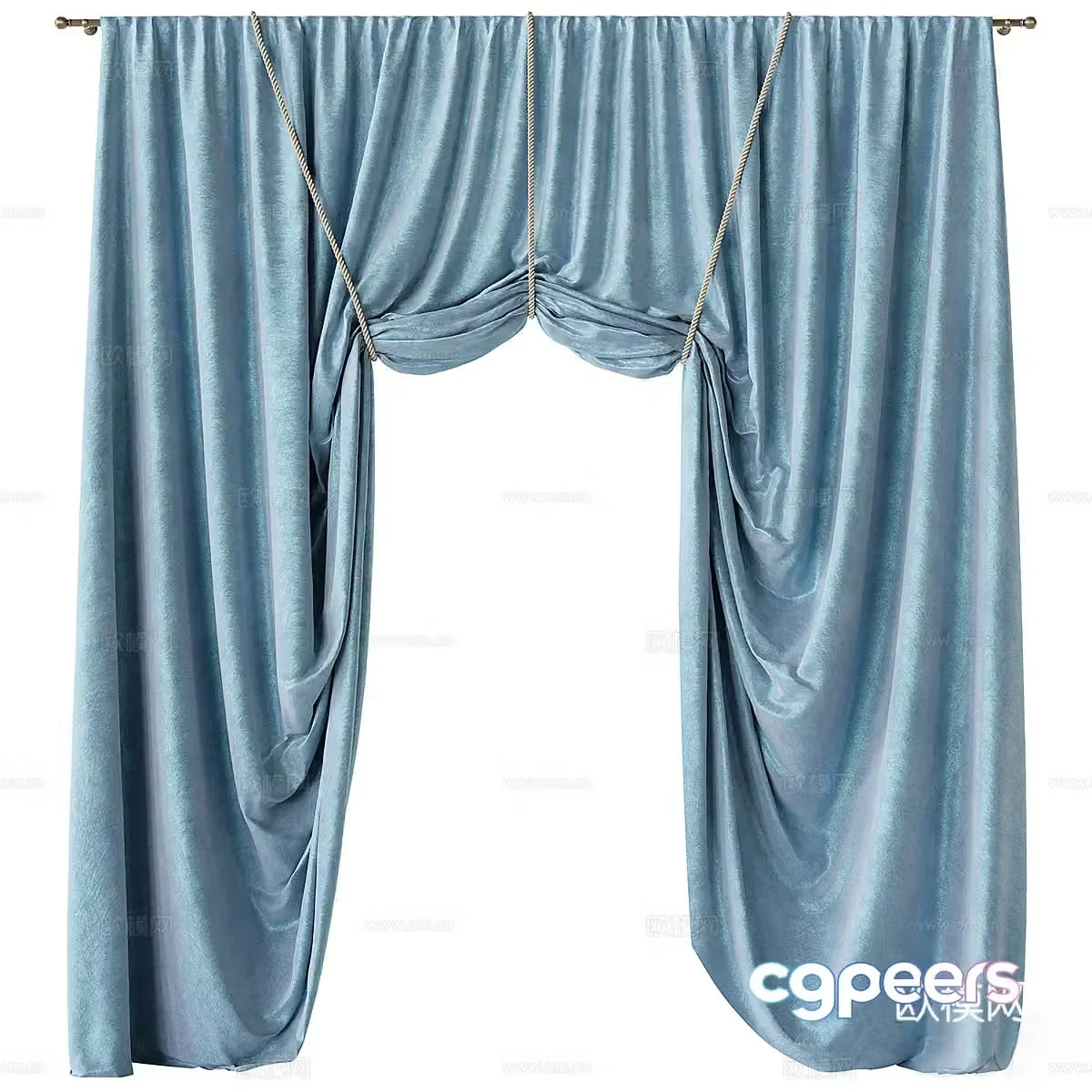 Curtain 3d model