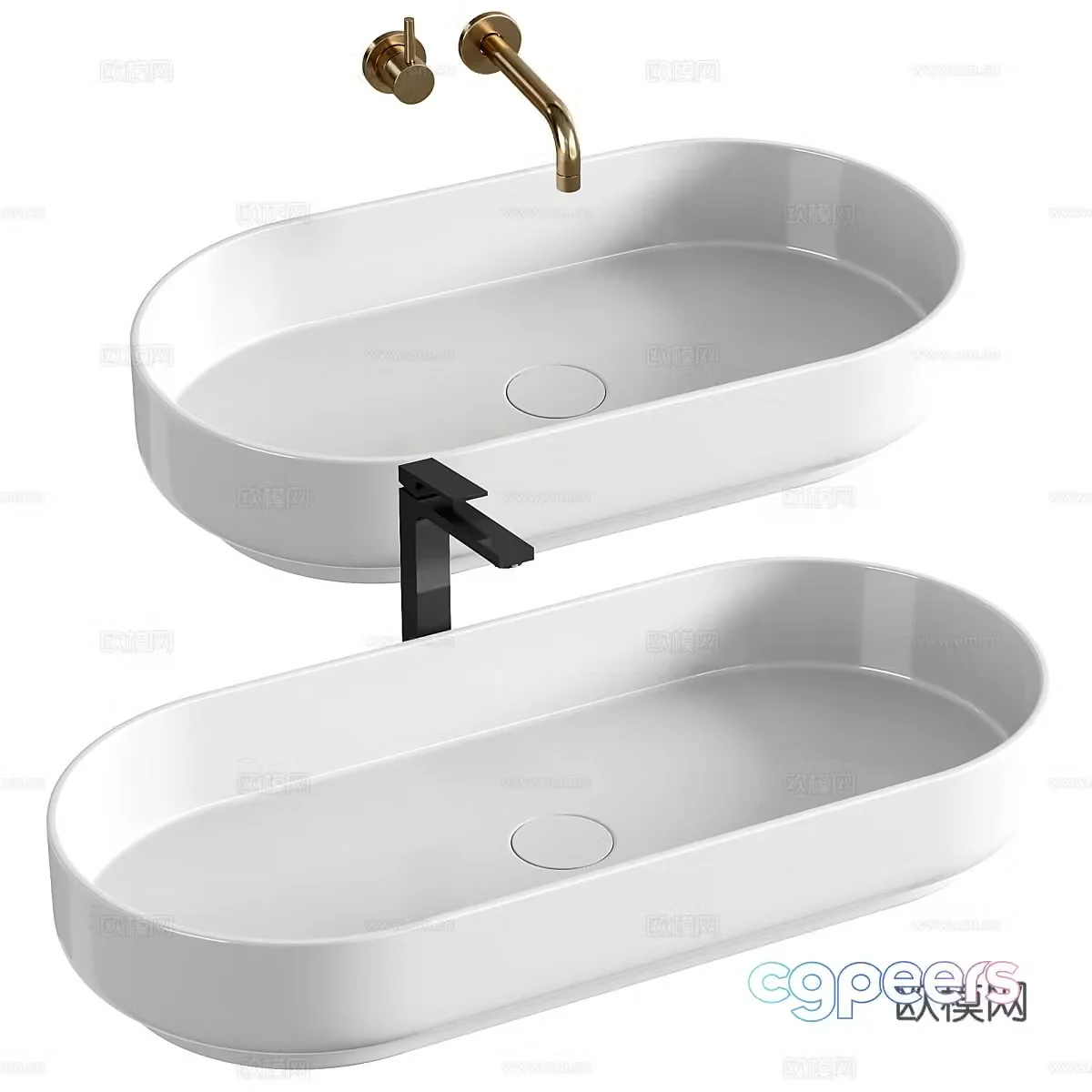 Miraggio Wash Basin MARTA3d Model