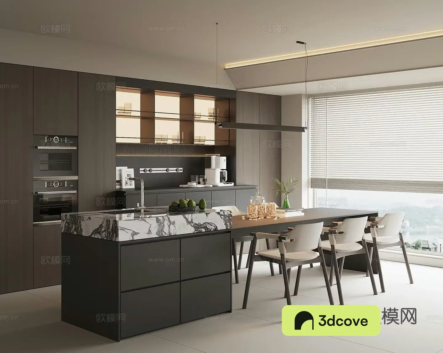 Modern home restaurant