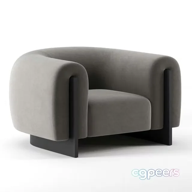 3ds Max Free – MINUIT ARMCHAIR by STEPHANE PARMENTIER