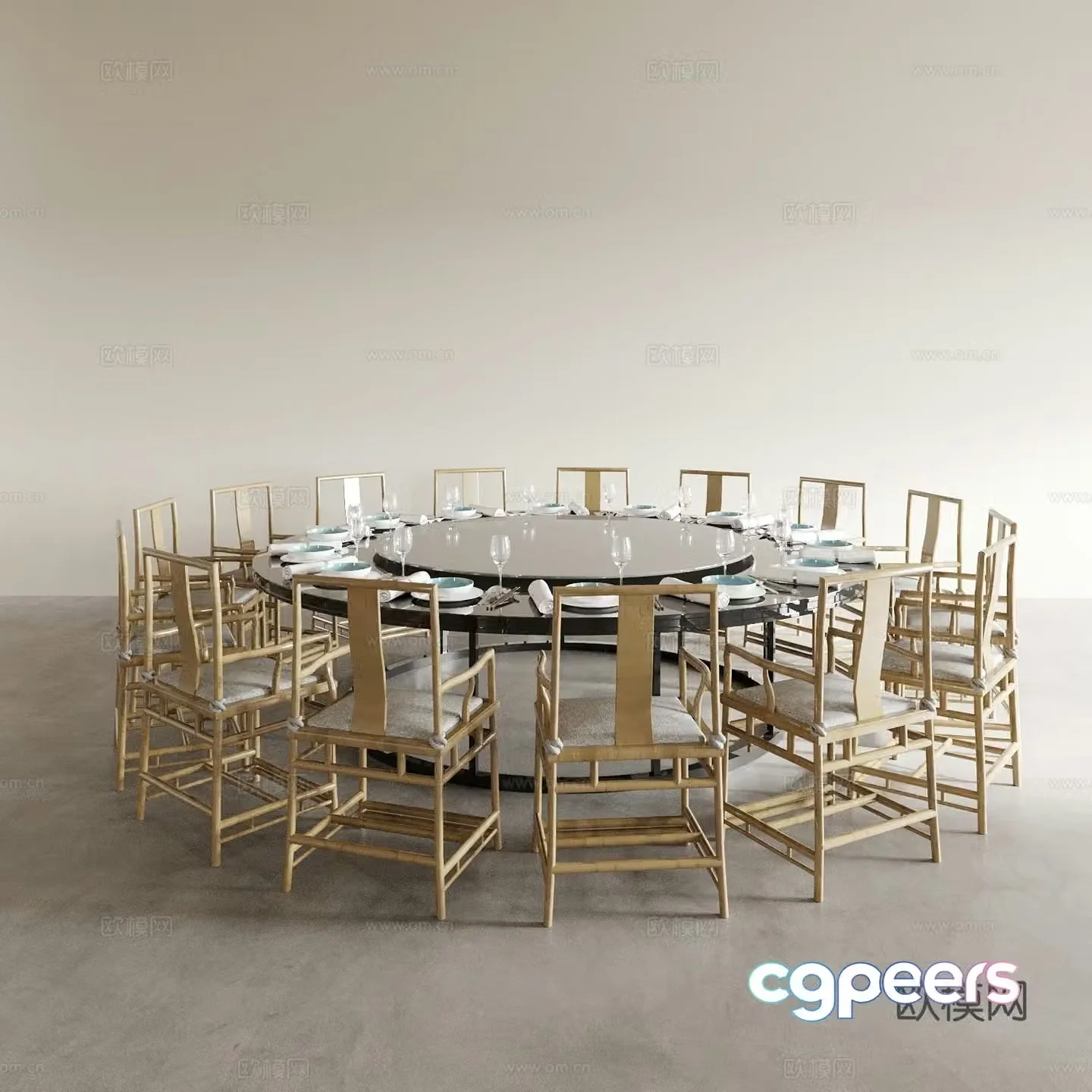 Dining table and chairs living and dining table and chairs dining table and chairs wine table and chair combination round wine table and chair 3D model