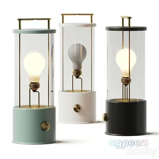 3ds Max Free – West Elm Tala x Farrow & Ball The Muse Portable Table Lamp